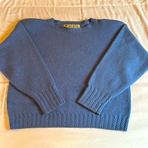 Vintage Lambswool/ Angora sweater.   Ladies size Large